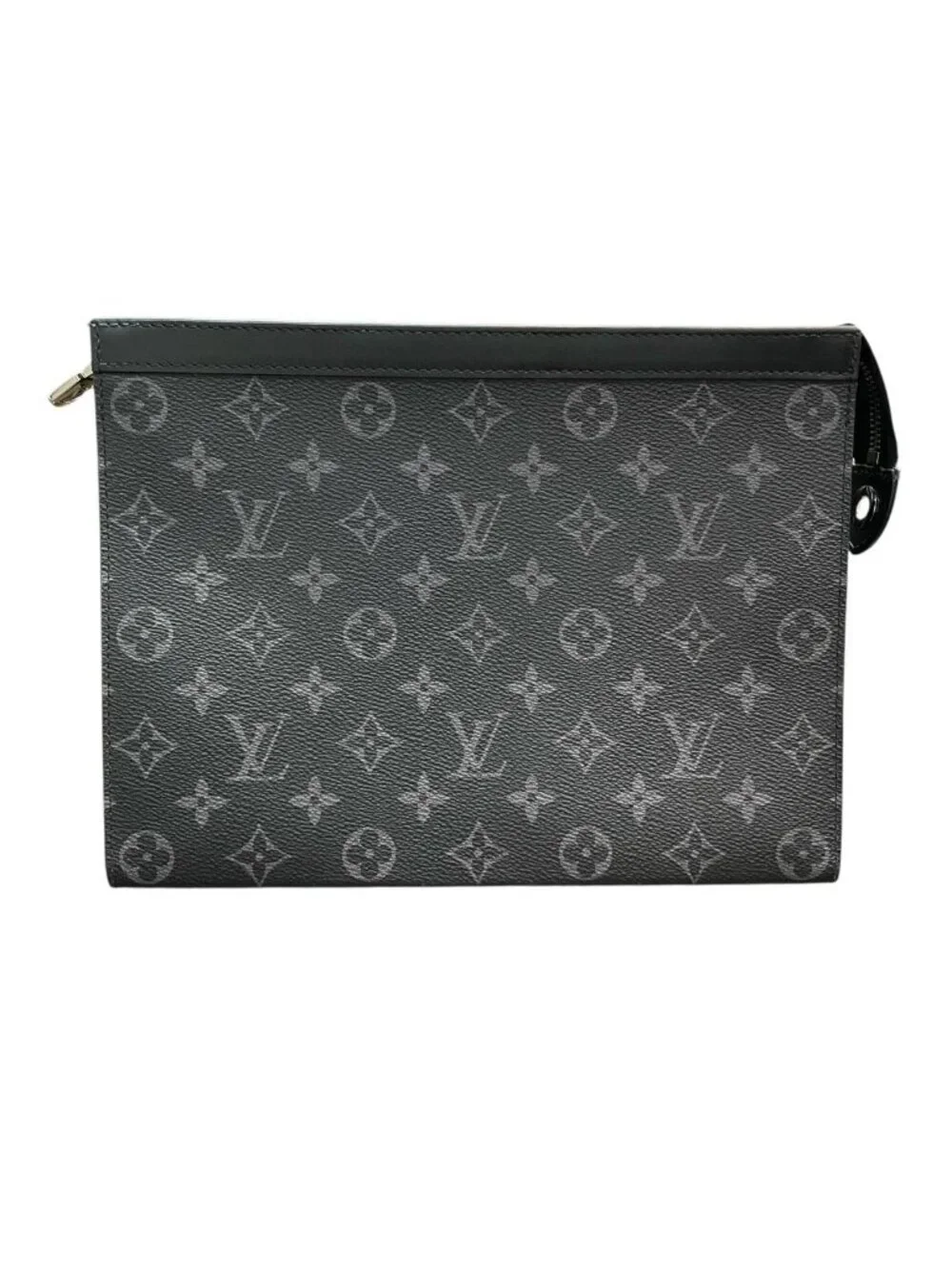 Louis Vuitton Pochette Voyage MM Monogram Eclipse Second Bag Canvas